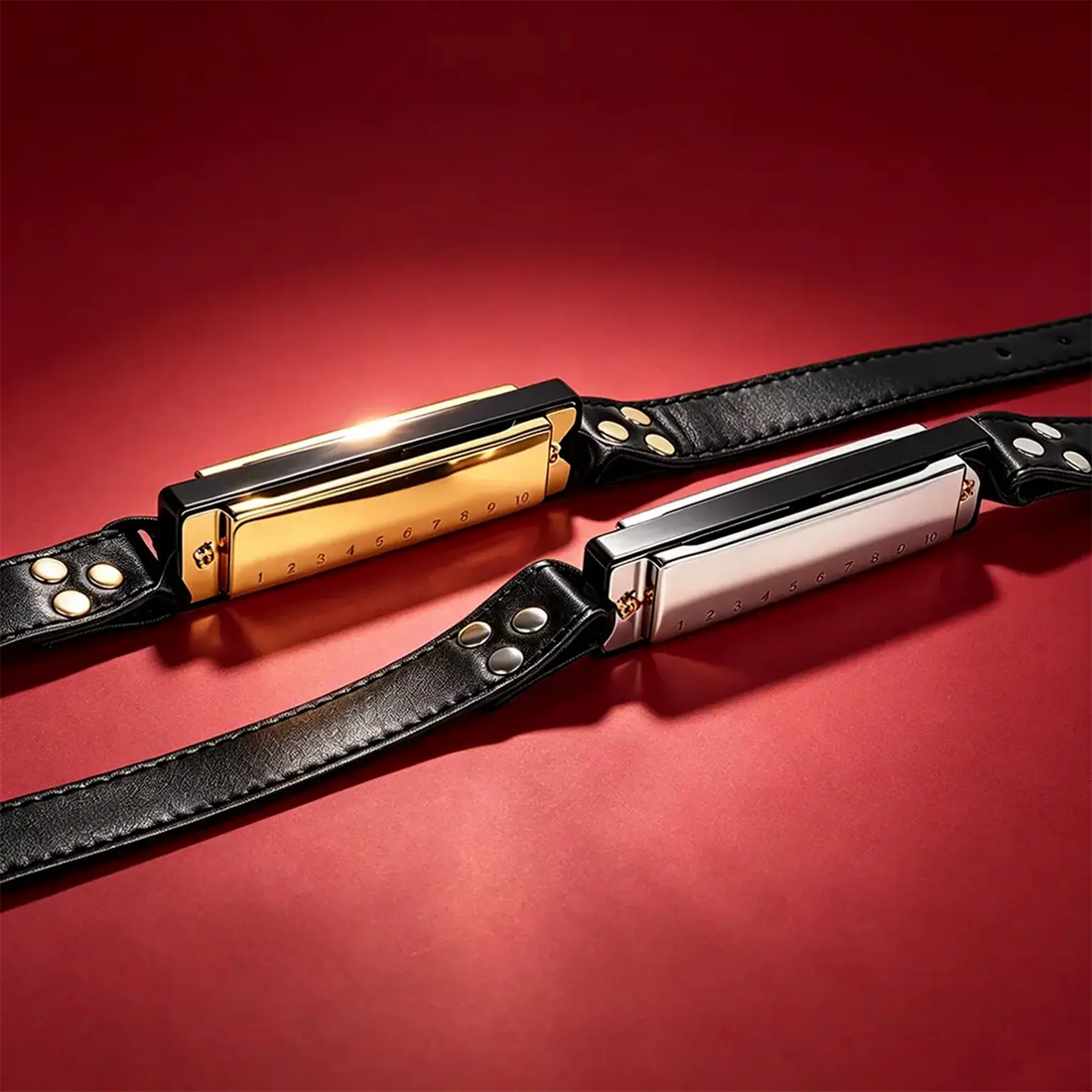Harmonica Buckle Collar