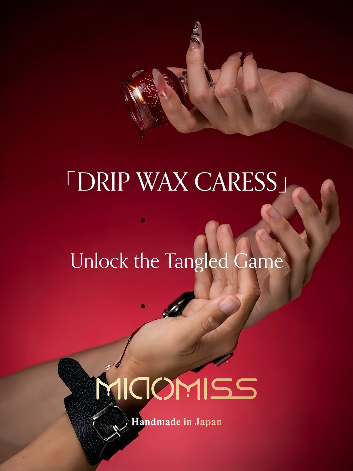 Tipsy Glow Low-Temperature Wax Play Candles | Beginner-Friendly Romantic Massage Duo, 40°C