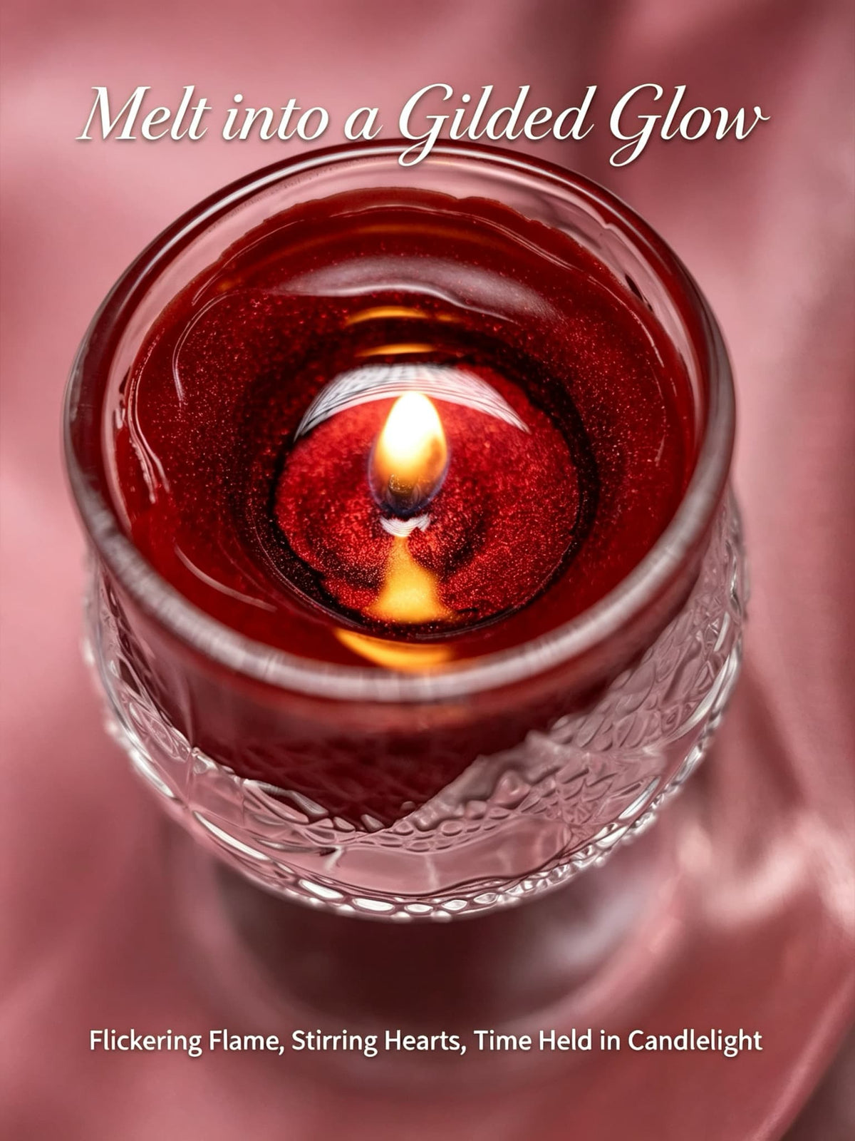 Tipsy Glow Low-Temperature Wax Play Candles | Beginner-Friendly Romantic Massage Duo, 40°C