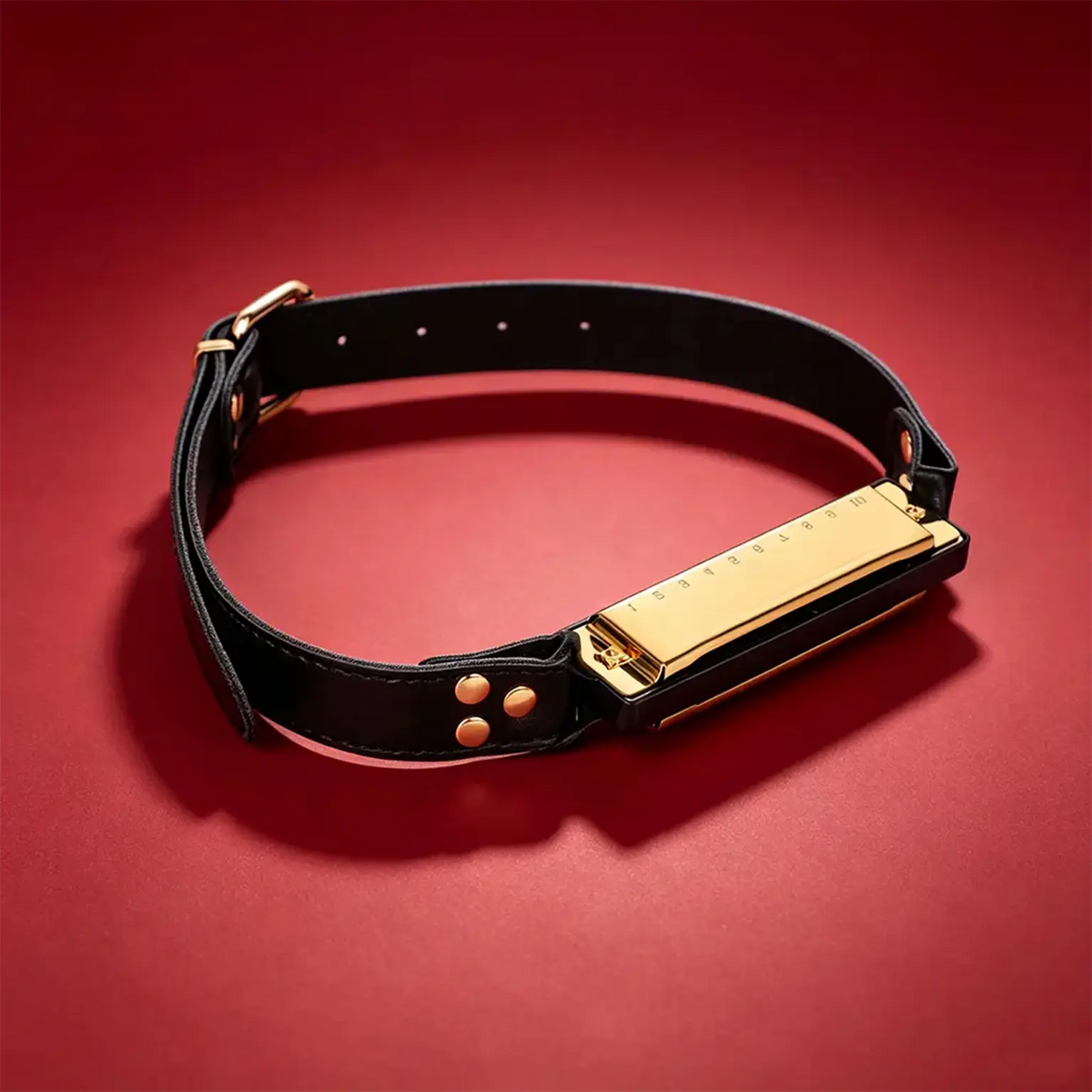 Harmonica Buckle Collar